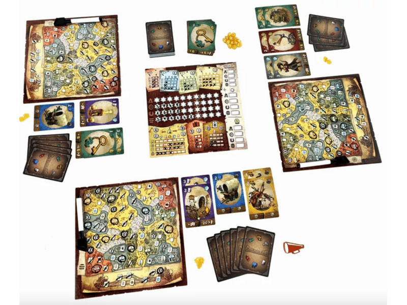 Colorado - Kalandok a vadnyugaton Társasjáték (BLR 10009)