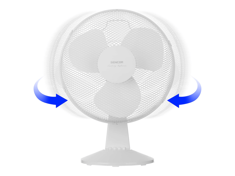 Sencor SFE 4010WH Asztali ventilátor