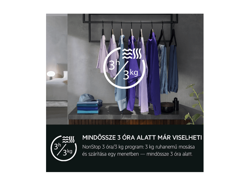 AEG LWR96944BE AbsoluteCare® 9000 Mosó-szárítógép