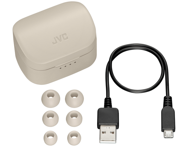 JVC HA-A11T-T Bluetooth fülhallgató, Bézs