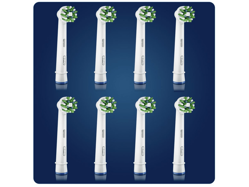 Oral-B EB50-8 Cross Action rezervna glava, 8 kom, bijela