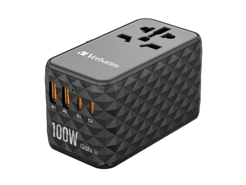 Verbatim GaN III 100W Utazóadapter (32121)