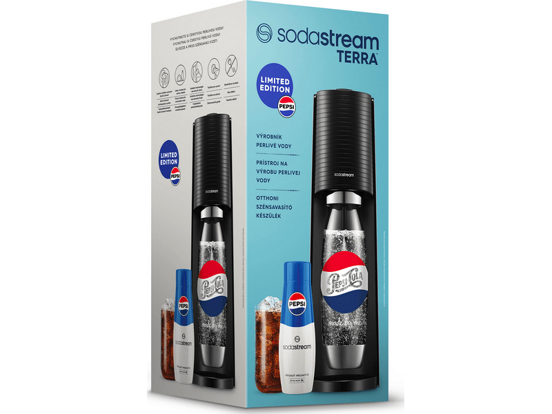 SodaStream Terra Black Pepsi Megapack (42008355)