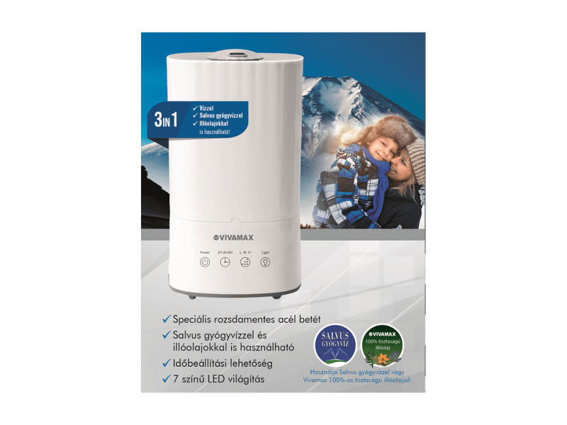 Vivamax Salty-Air ultrahangos párásító (GYVH43)