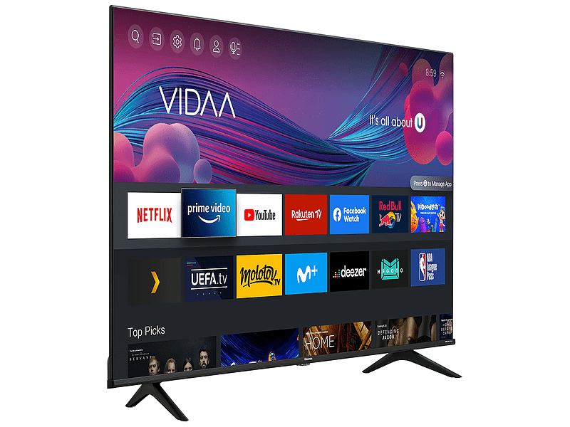 Hisense 85A6BG 4K UHD Smart LED TV, 216 cm