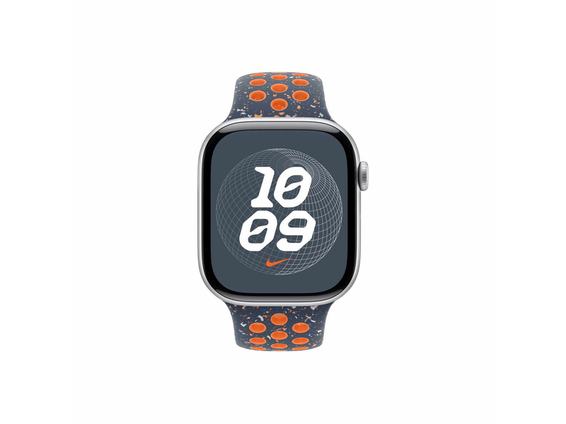 Apple Watch 42 mm-es kék láng Nike sportszíj, M/L (MYJX3ZM/A)
