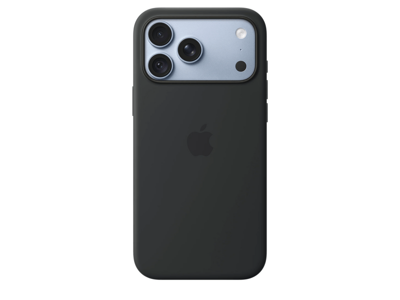 Apple iPhone 18 Pro Max szilikon tok, MagSafe-rögzítésű, fekete (MK954ZM/A)