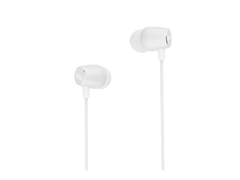 Aiwa ESTM-20WT Žičane slušalice, bijele