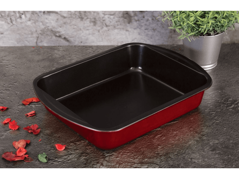 Berlinger Haus BH1541A Metallic Line Burgundy Edition Tepsi, 40 x 28,5 cm