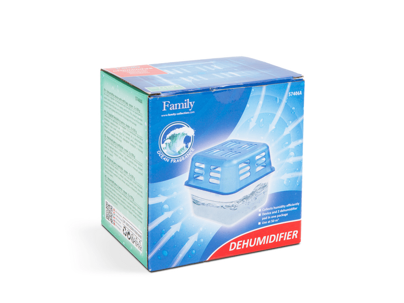 Family 57406A Páragyűjtő készülék és párna, óceán illat, 2 x 350 g