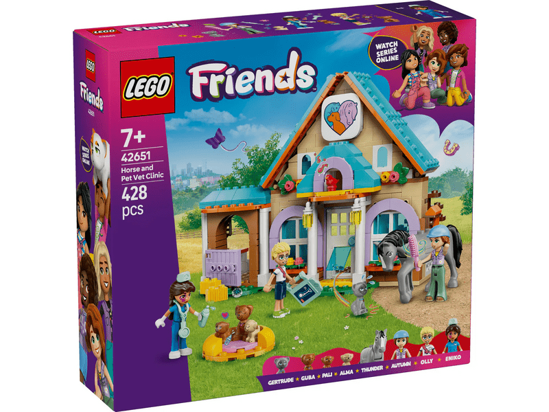 LEGO® Friends Ló- és állatkórház (42651)
