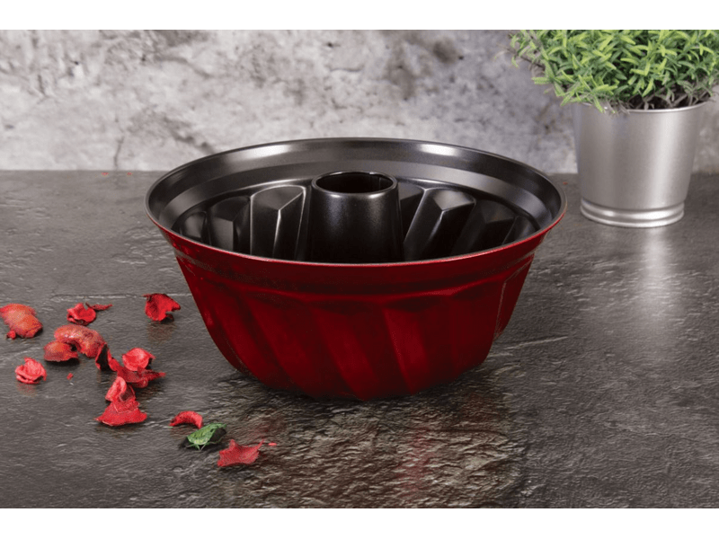 Berlinger Haus BH1543PH Metallic Line Burgundy Edition Kuglóf sütőforma, 25 cm