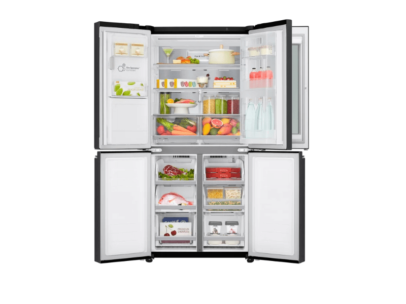 LG GMX844MC6F InstaView Door-in-Door Keskeny négyajtós hűtőszekrény