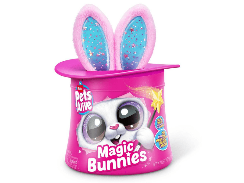 Zuru Pets Alive Magic Bunny iznenađujući zeko u mađioničarskom šeširu (9549)