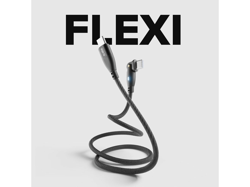 SBS Flexi USB-C 60W forgatható kábel