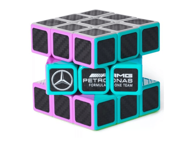 Rubik: Mercedes szénszálas kocka - 3 x 3 (6071492)