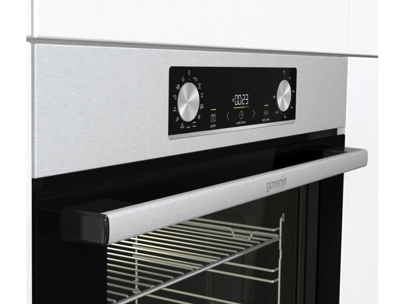 Gorenje BO6737E02X Beépíthető sütő + Gorenje ECT41SC Beépíthető kerámia főzőlap