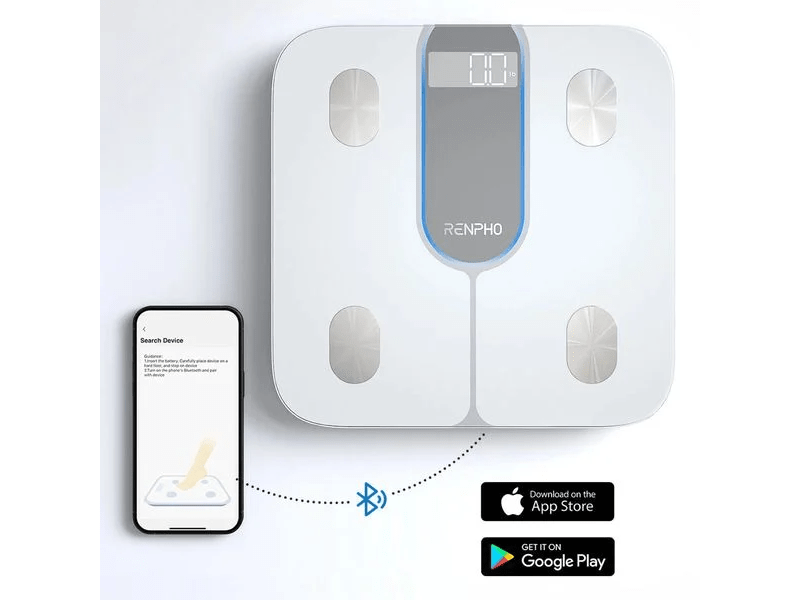 Renpho Elis 1C személymérleg, fehér (R-A033)
