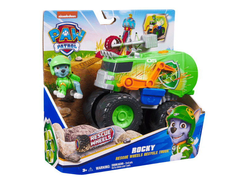 Mancs őrjárat Rescue Wheels - Rocky járműve (6069331)