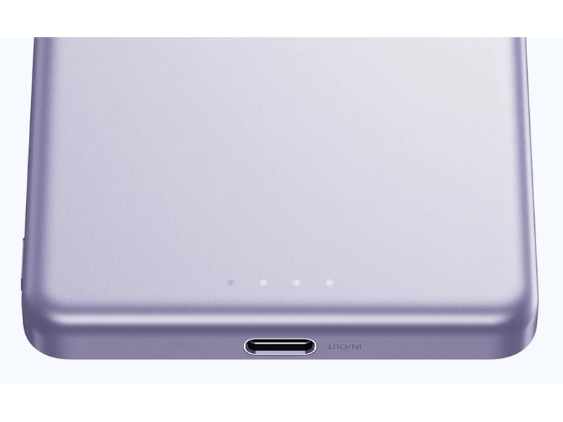 Xiaomi Super Slim Magnetic Power Bank 5000 mAh, lila (BHR08PNGL)