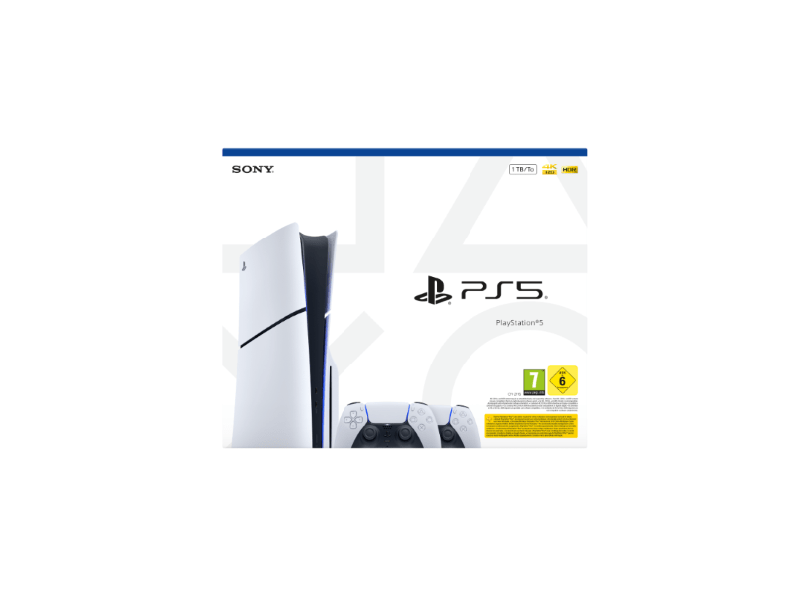 Sony PlayStation 5 (PS5) Slim Játékkonzol + DualSense Wireless Controller