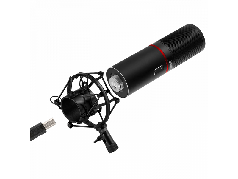 Redragon Blazar Gaming Stream metalni mikrofon