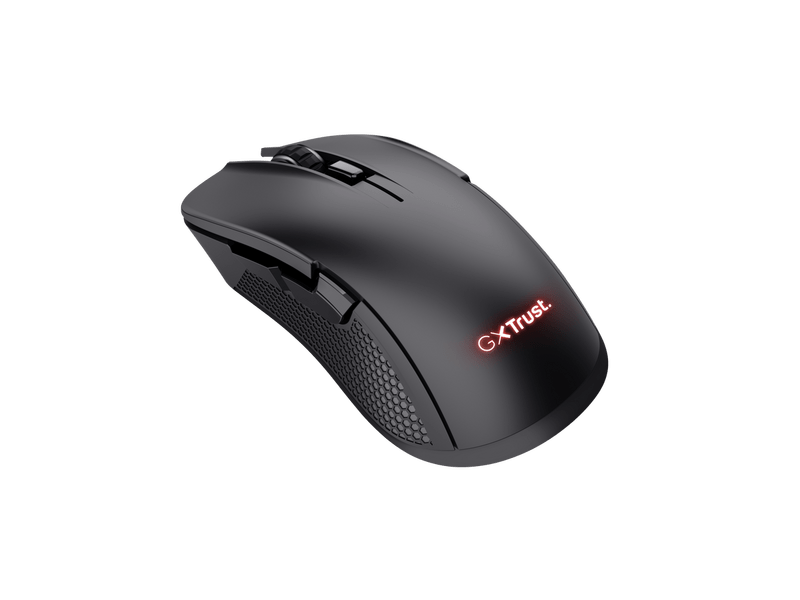 Trust GXT 923 Ybar Vezeték nélküli gamer egér, fekete (24888)