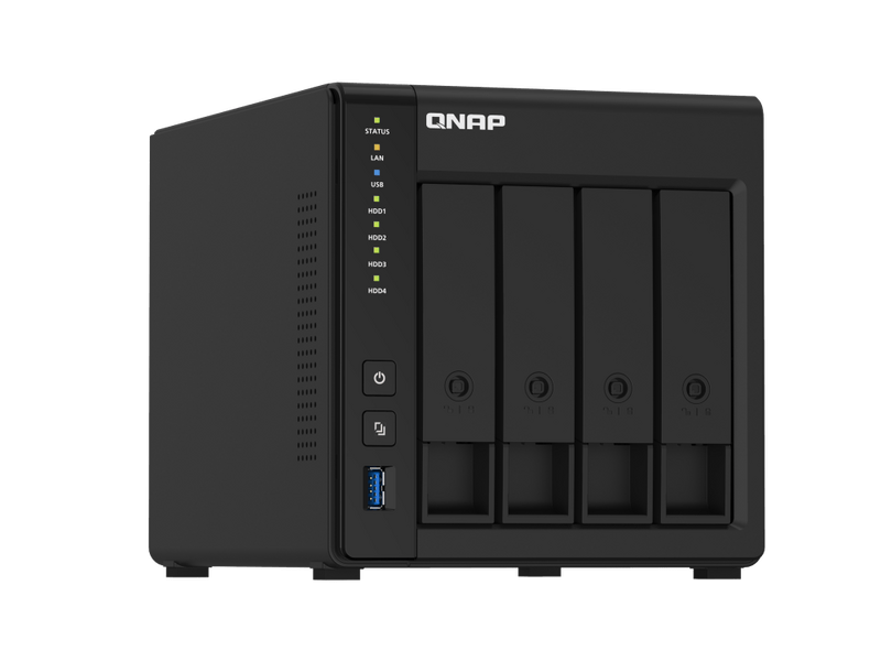 Qnap TS-451D2-2G NAS 4 fiókos