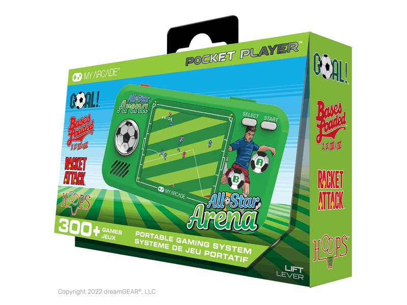 My Arcade All-Star Arena 300+ Pocket Player Hordozható konzol (DGUNL-4128)