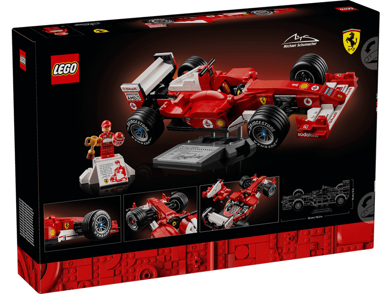 LEGO® Icons Ferrari F2004 és Michael Schumacher (11375)