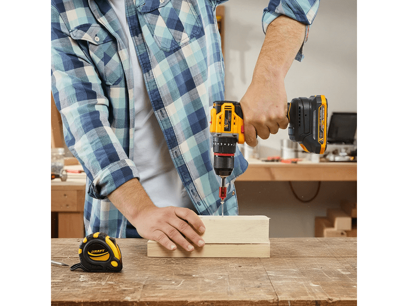 Expert UXID53B Akkumulátoros ütvefúró csavarozó