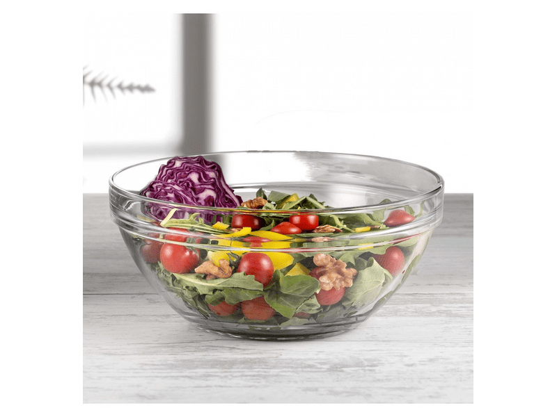 Pasabahce 53583 Leveses/salátás üveg tál, 2,5l