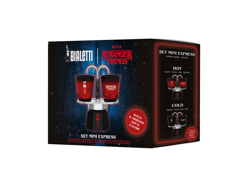 Bialetti Mini Express kotyogós kávéfőző, Stranger Things (5408)