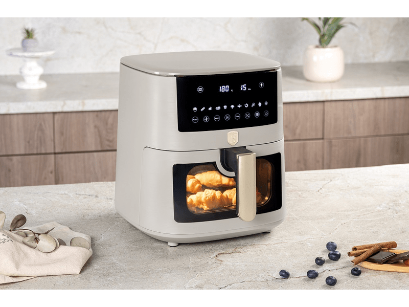Airfryer,matt krém,Sahara C,8L