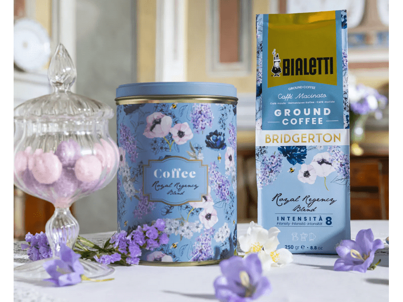 Bialetti Bridgerton - Royal Regency Blend - őrölt kávé 250g fémdobozban