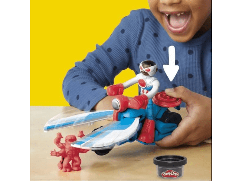 Play-Doh: Amerika kapitány Moto-Slicer gyurmaszett (G05555L0)