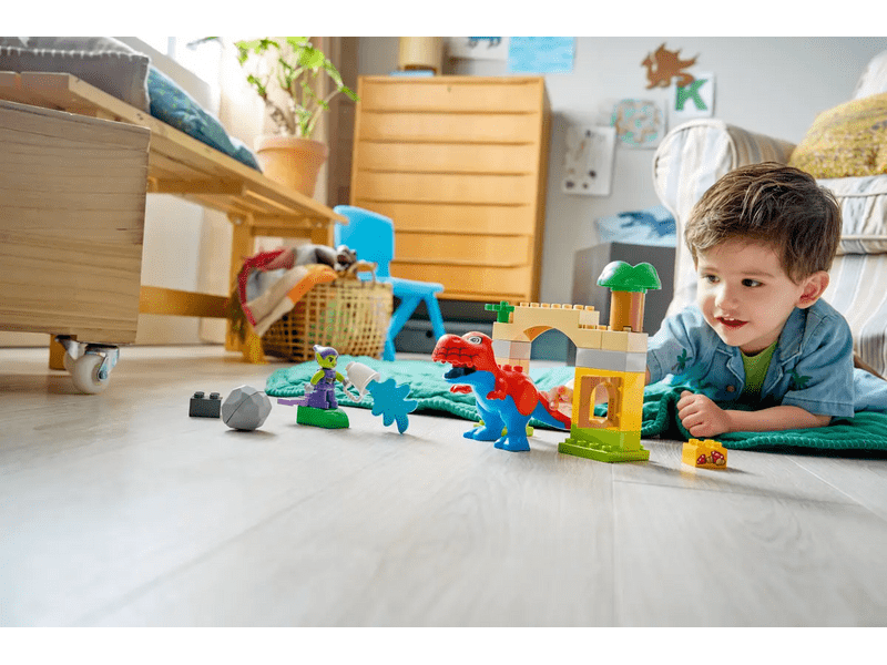 LEGO® DUPLO® Marvel Dinoszaurusz Spidey-Rex vs. Zöld Manó (10463)