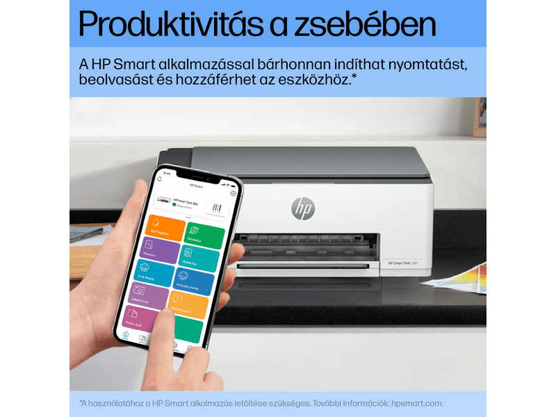 HP Smart Tank 580 All-in-One vanjski pisač s spremnikom tinte (1F3Y2A)
