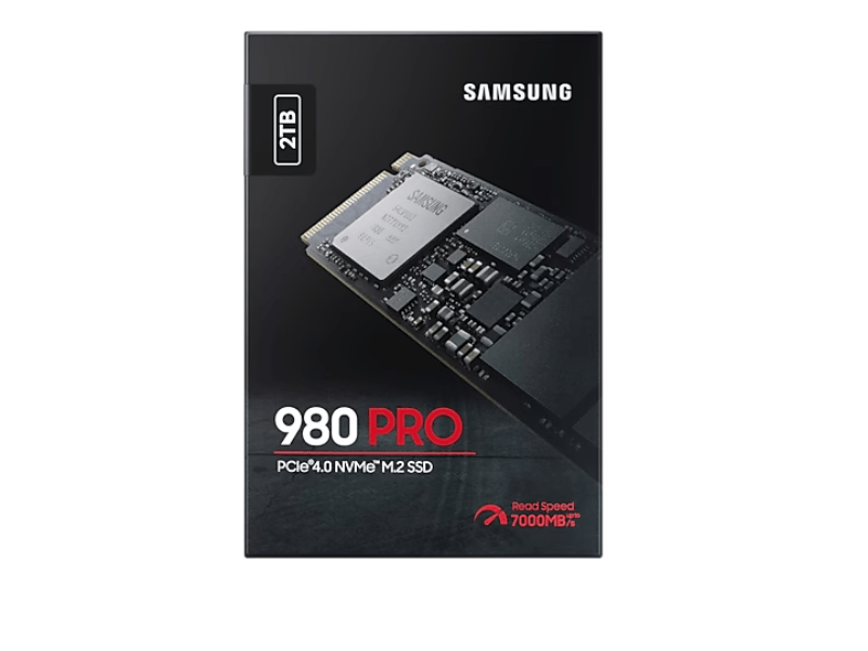 Samsung 980 PRO PCle 4.0 NVMe™ M.2 2 TB SSD (MZ-V8P2T0BW)