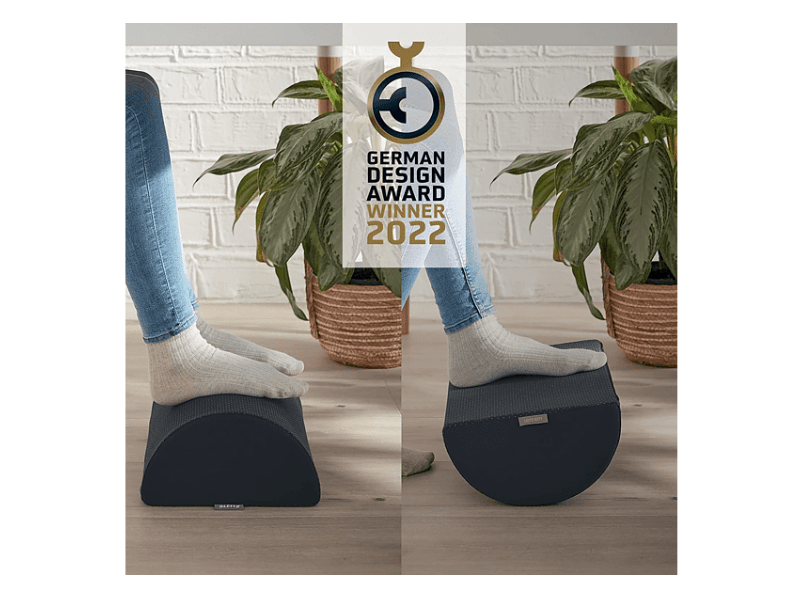 Leitz COSY Ergo asztali lábtámasz, szürke (53710089)