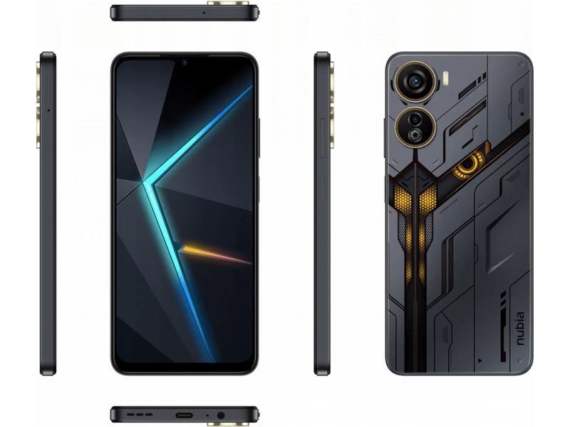 ZTE Nubia Neo 5G 8/256GB Okostelefon, Fekete