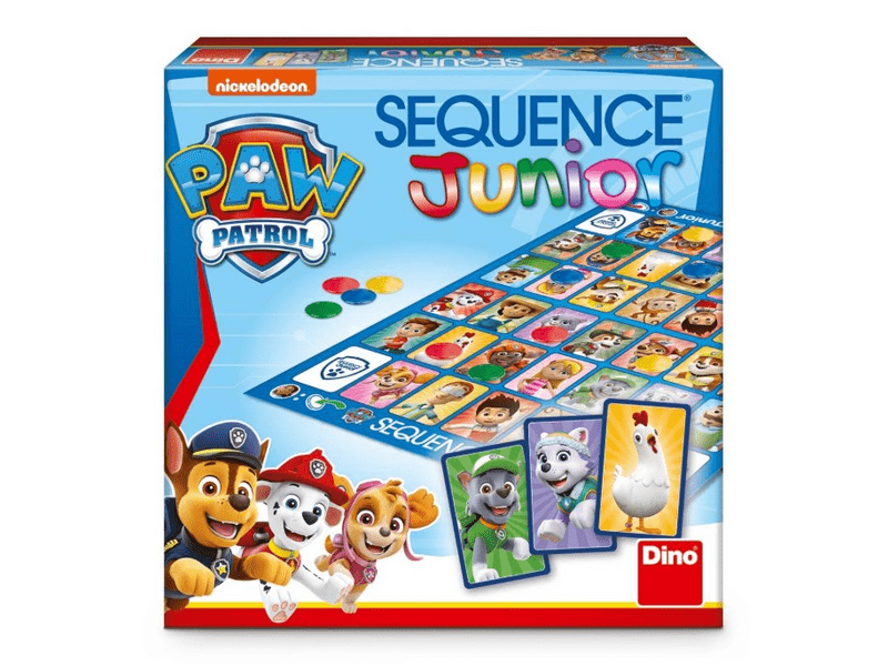 Sequence Junior társasjáték, Mancs Őrjárat kiadás (935482)