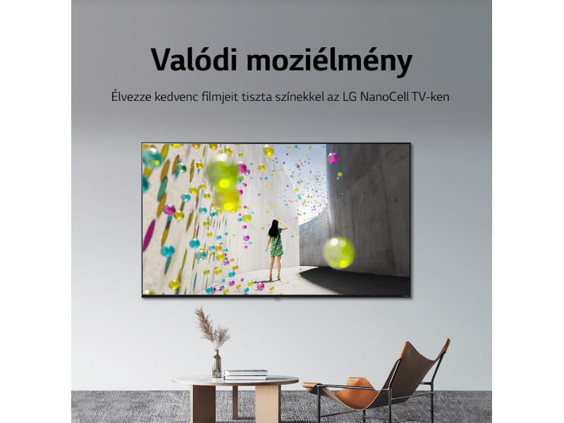 LG 55NANO763QA NanoCell Smart LED TV, 139 cm