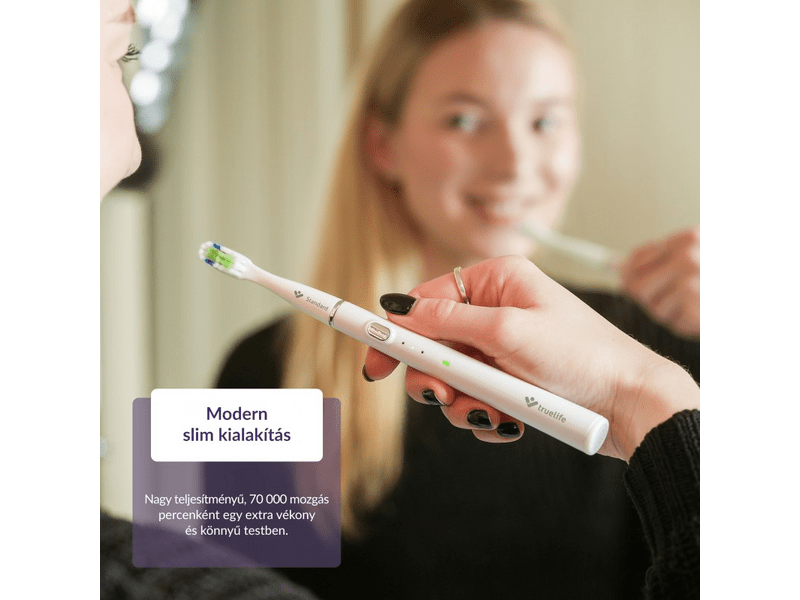 TrueLife SonicBrush Slim20 četkica za zube, bijela (ATMSLIM20WA)
