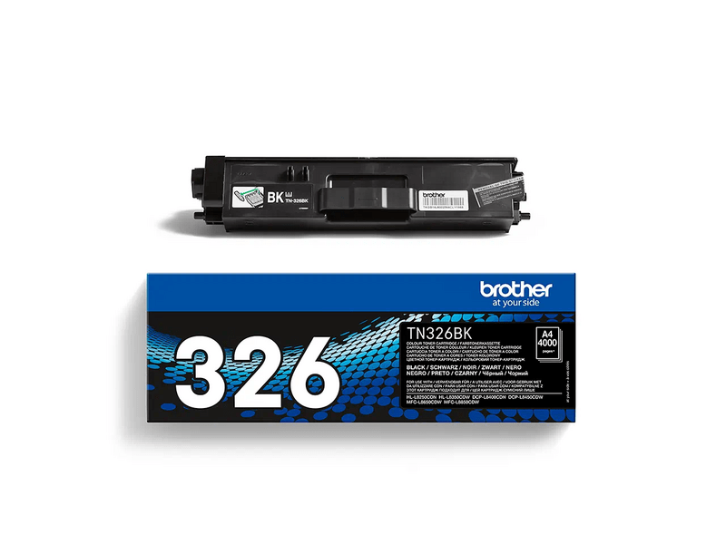 Brother TN-326BK Nagytöltetű tonerkazetta, fekete
