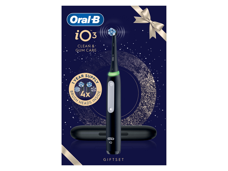 Oral-B iO3 iO3 Elektromos fogkefe+tok+4 fej (IOG34BDF6K)