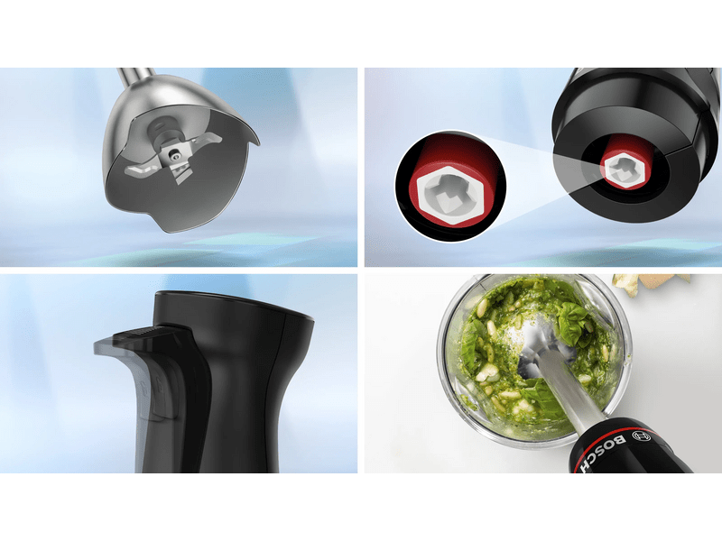 Bosch MSM4B6V2 Series 4 ErgoMaster Botmixer, fekete