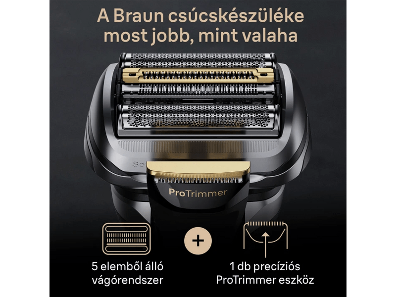Braun Series 9 Pro+ 9567cc Wet&Dry borotva