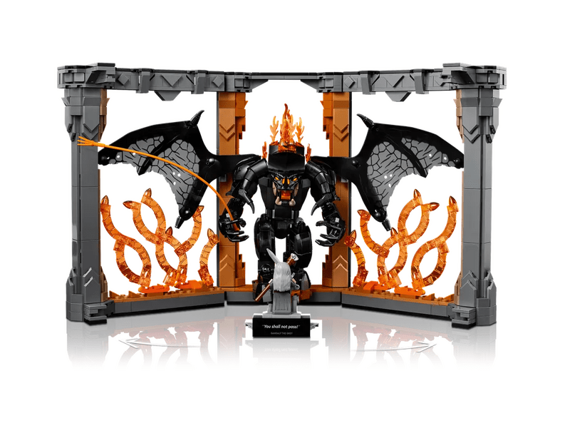 LEGO® Ikone Kutak za knjige: Gospodar prstenova: Balrog™ (10367)