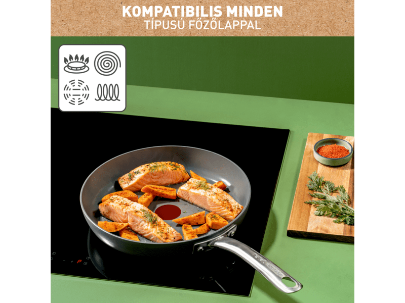 Tefal C4240443 Renew+ tava, 24 cm